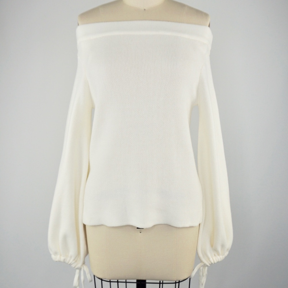 Off the Shoulder Sweater